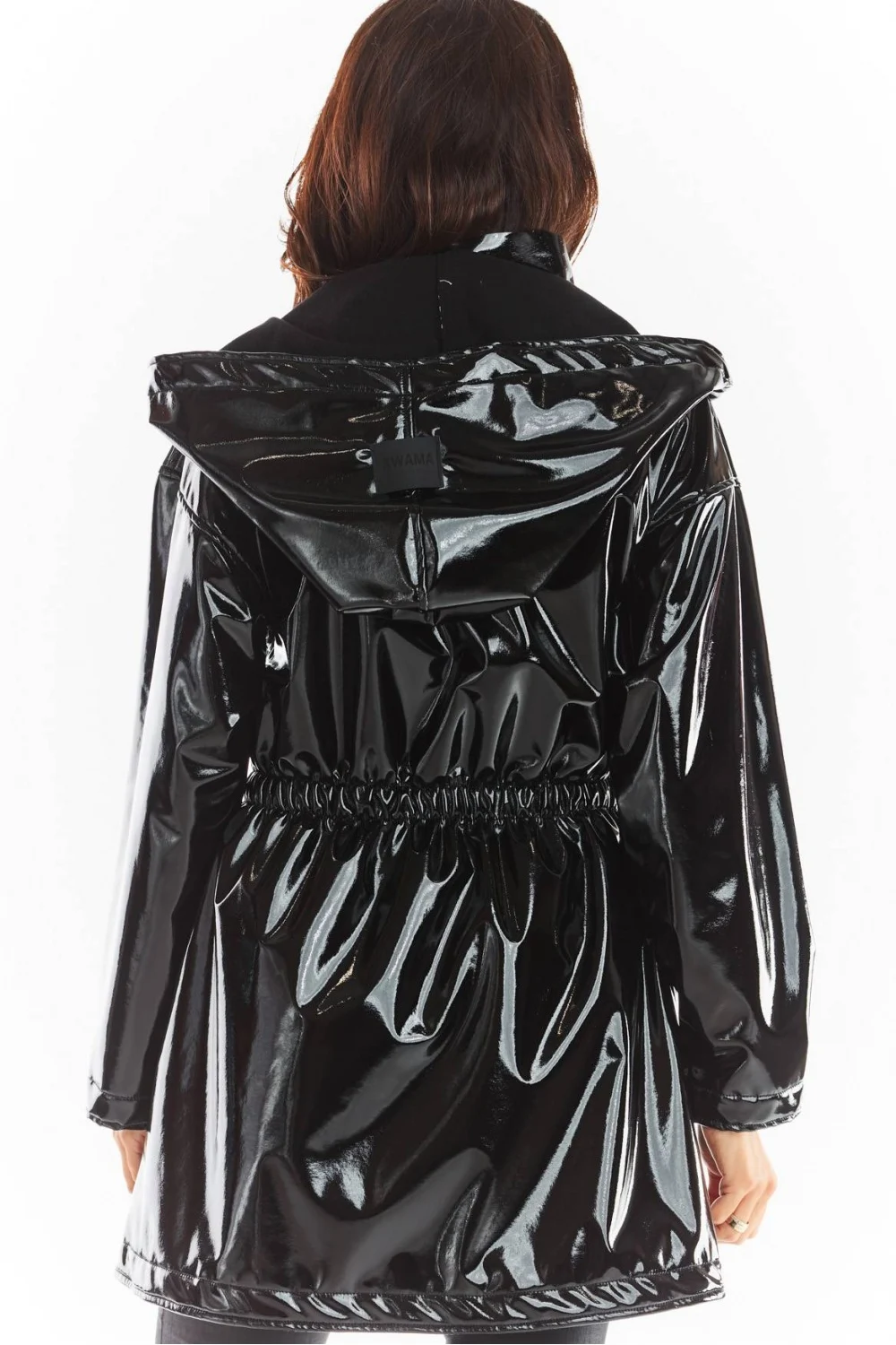 Manteau noir à capuche – Image 3