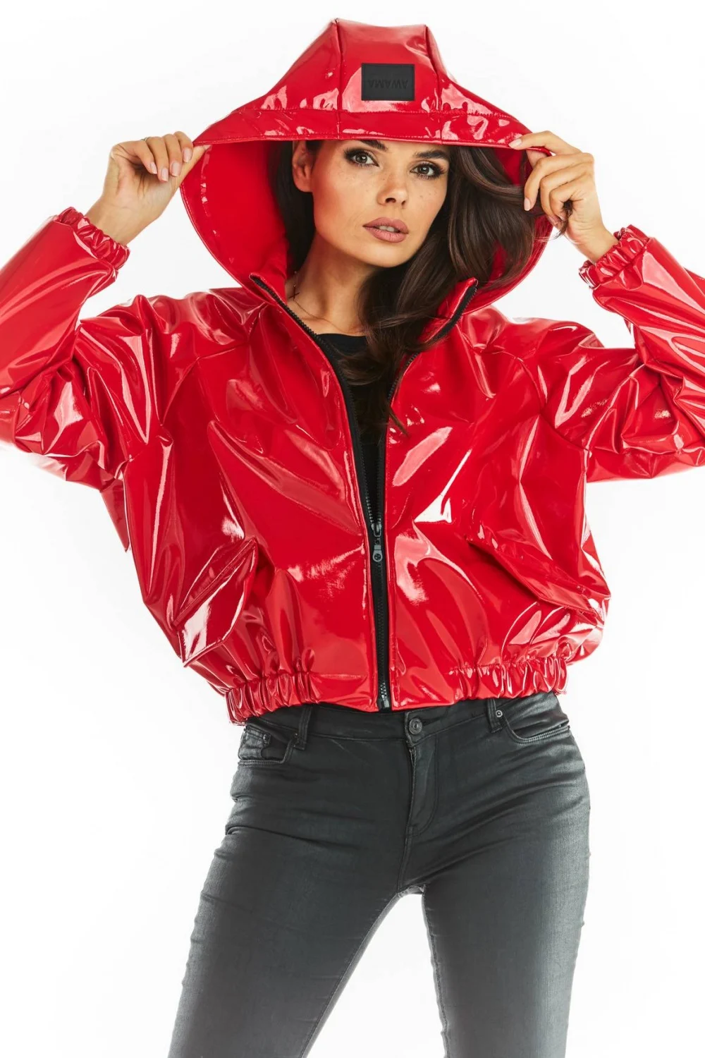 Veste rouge à capuche – Image 4