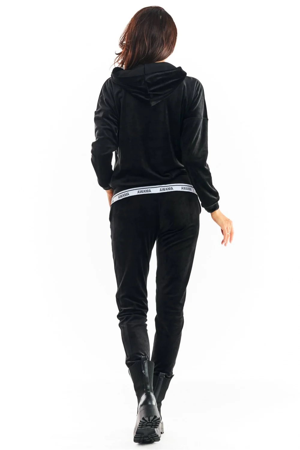 Jogging noir à rayures – Image 3