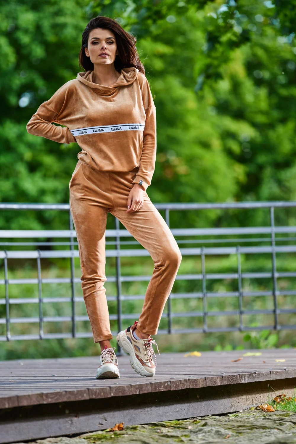Sweatshirt oversize beige – Image 4