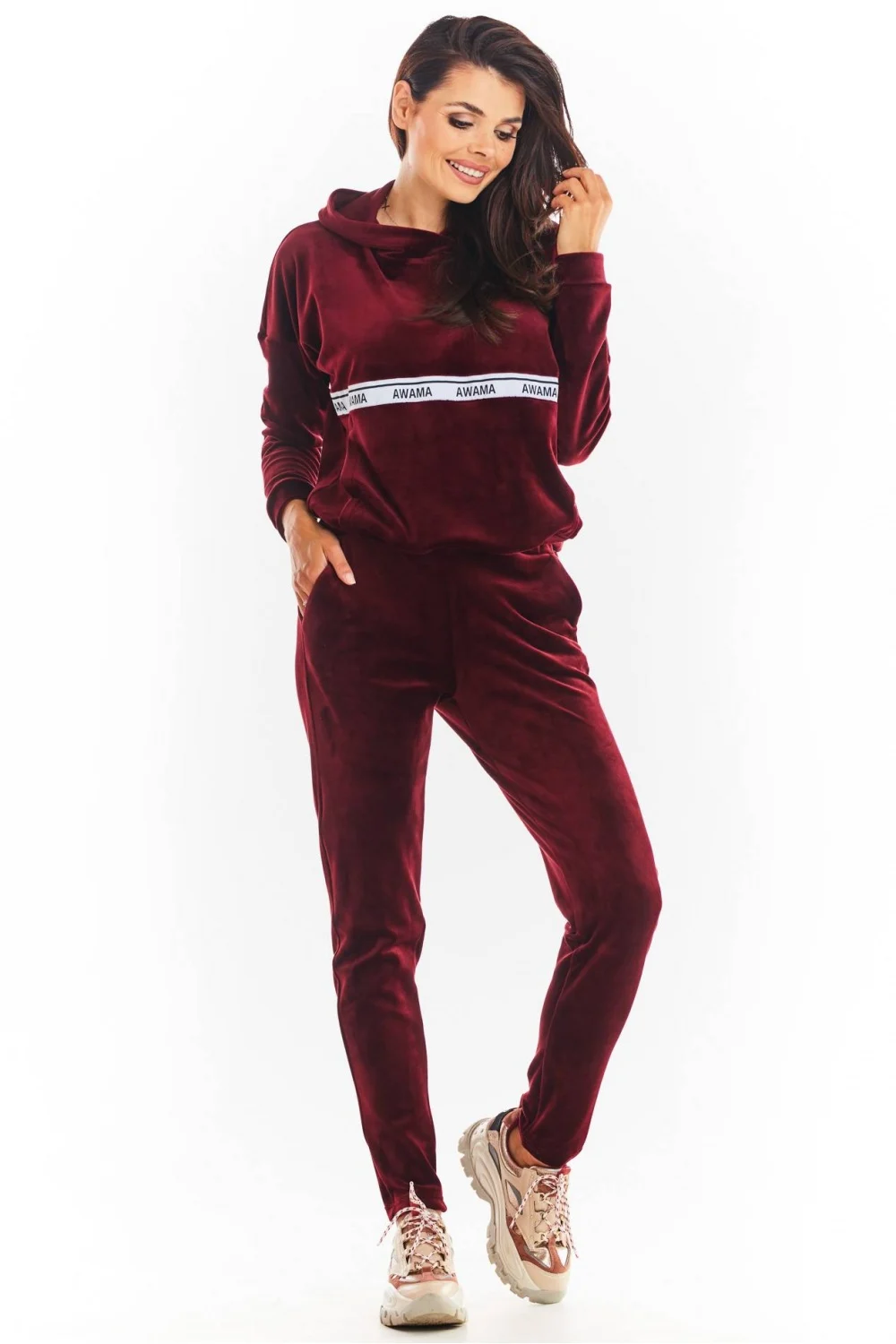 Sweatshirt oversize rouge – Image 2