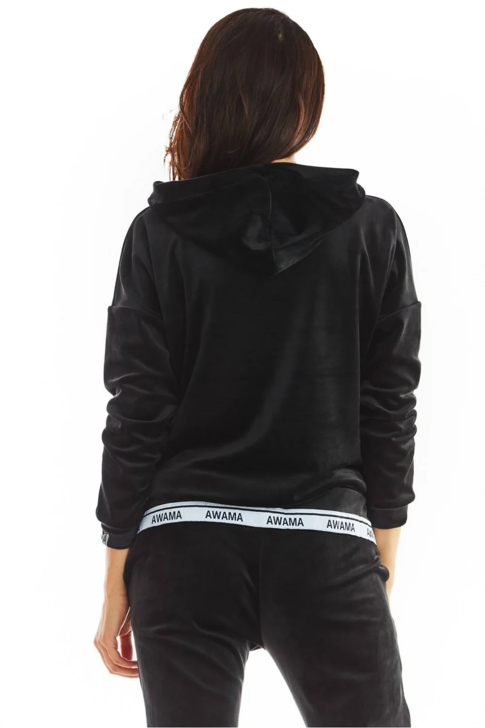 Sweatshirt oversize noir – Image 3