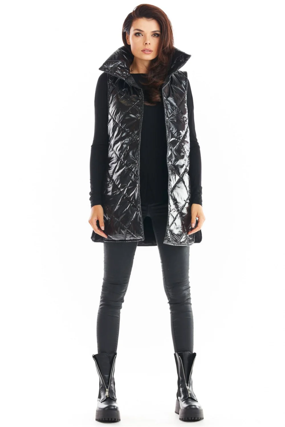 Gilet matelassé noir – Image 2