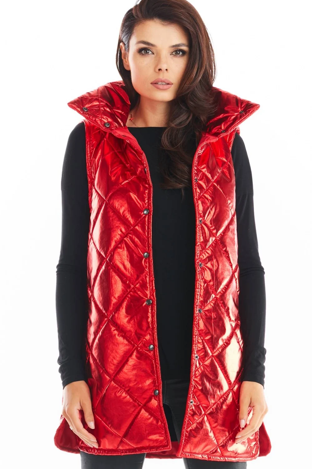 Gilet matelassé rouge