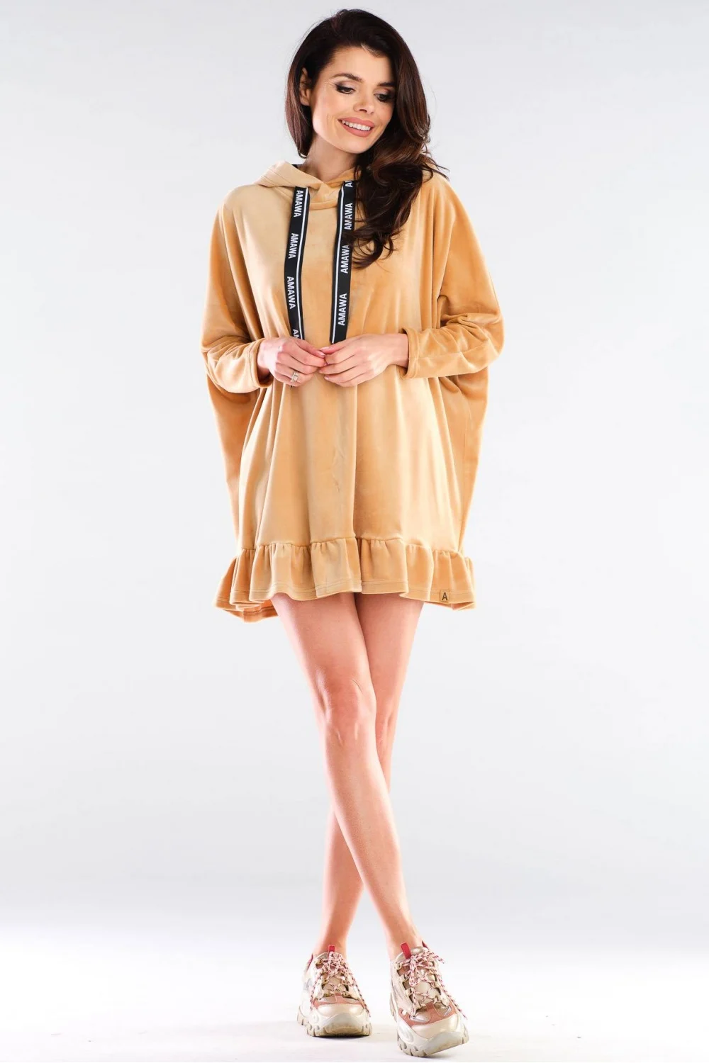 Robe casual beige – Image 2