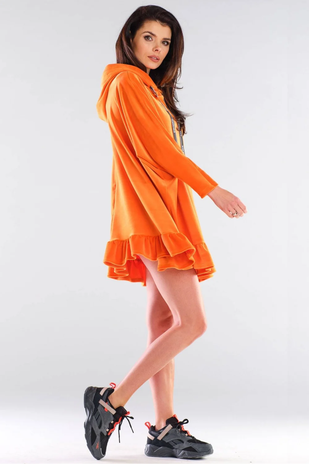 Robe casual orange – Image 4