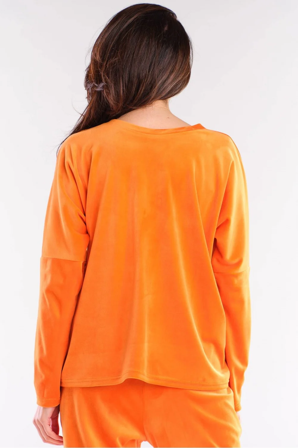 Sweatshirt oversize orange – Image 3