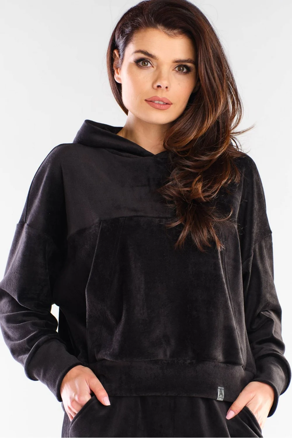 Sweatshirt à capuche noir