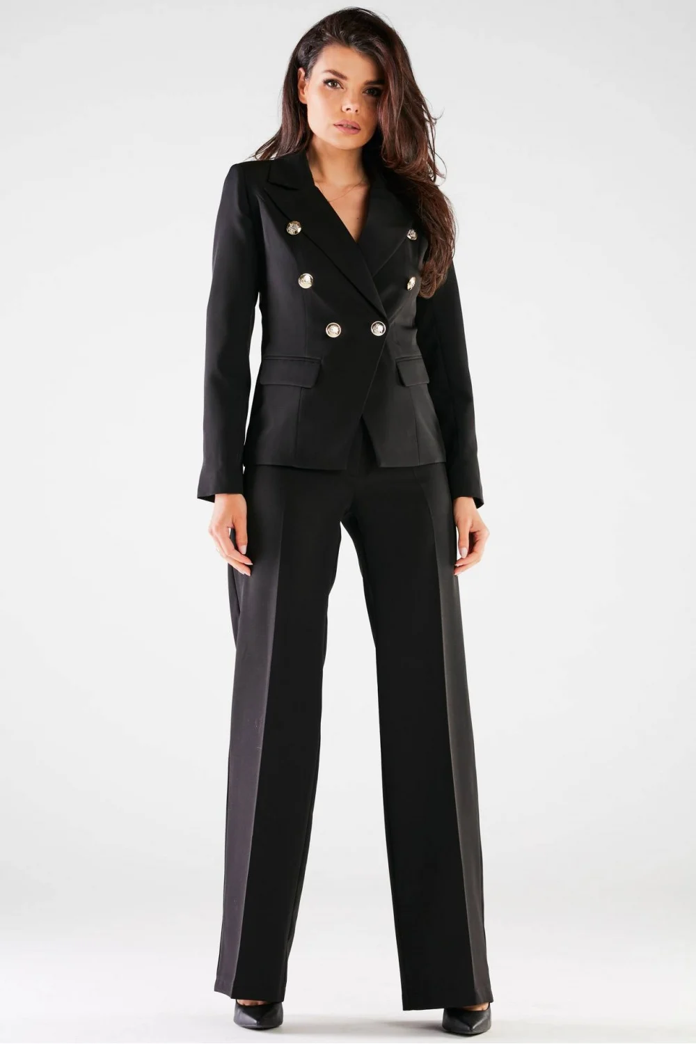 Pantalon large noir