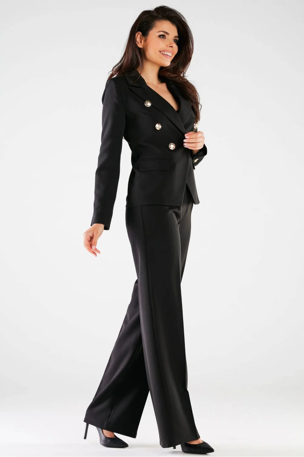 Pantalon large noir – Image 3