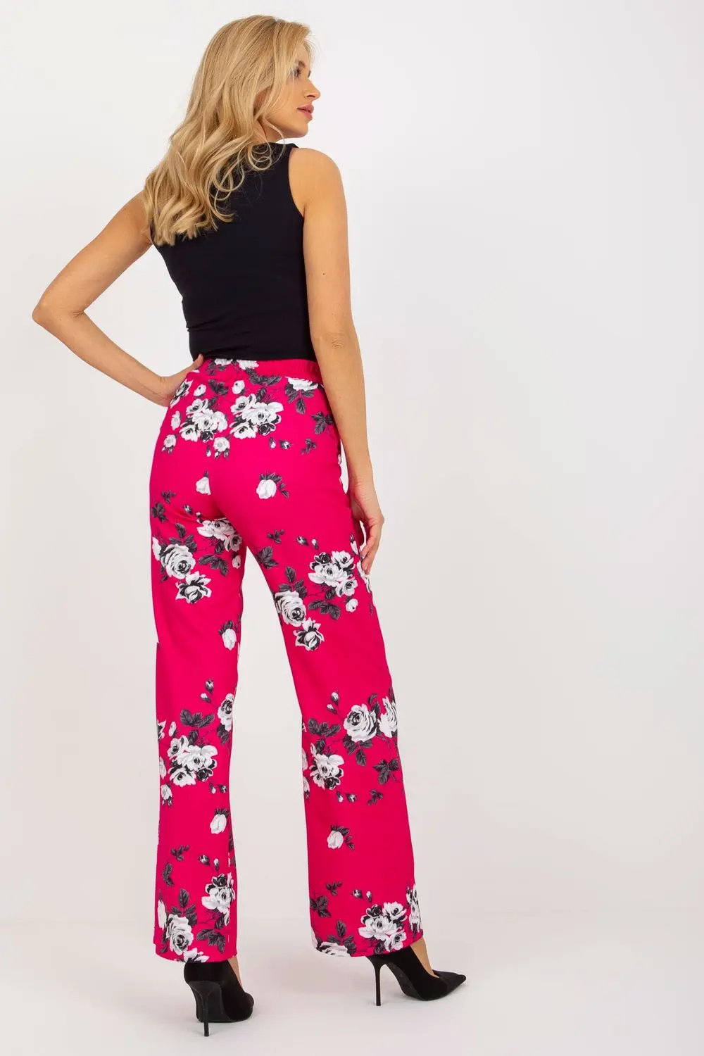 Pantalon large rose – Image 3