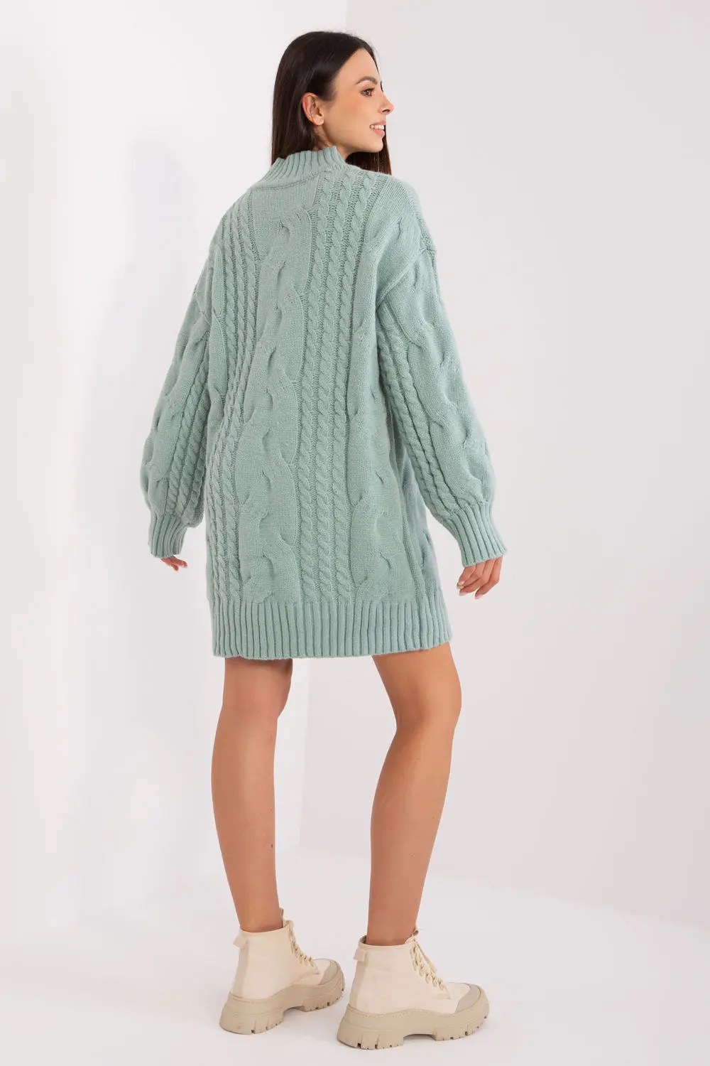 Chandail oversize long vert – Image 3