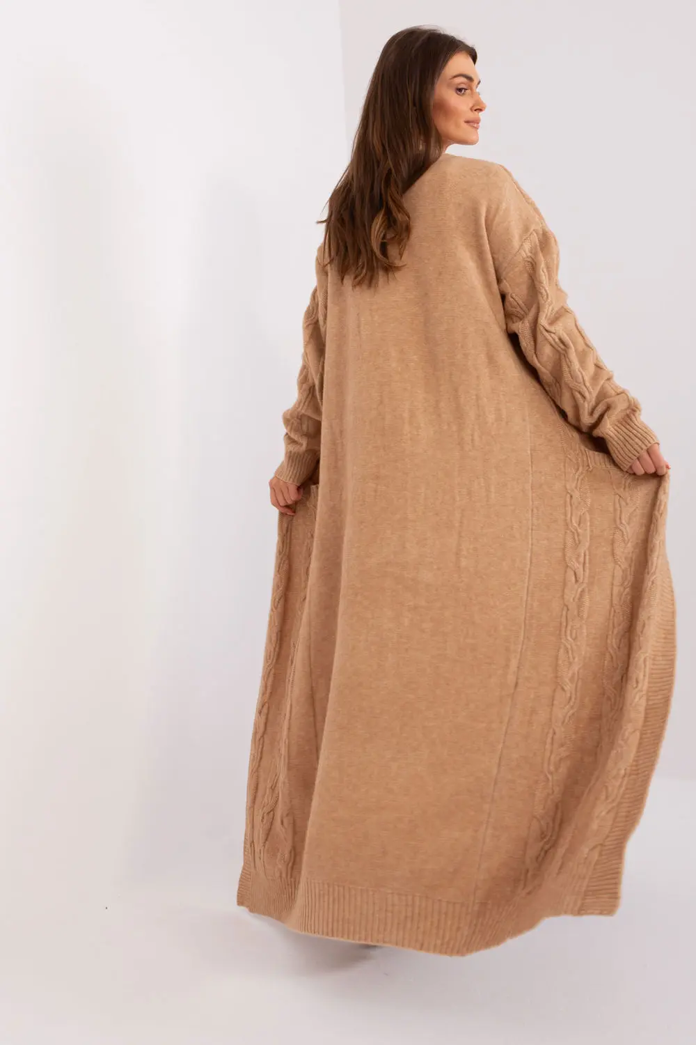 Cardigan brun – Image 2