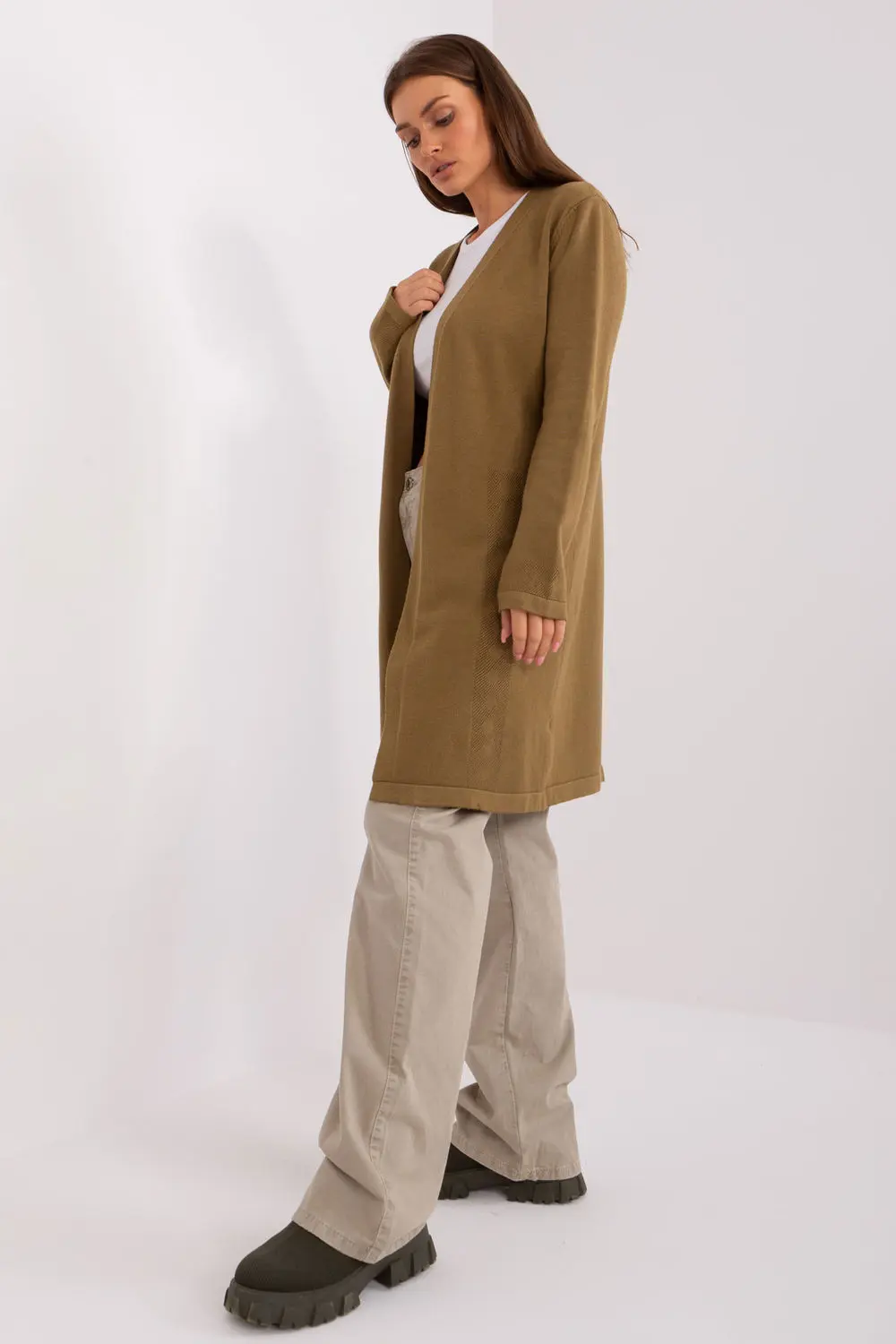 Cardigan vert – Image 2