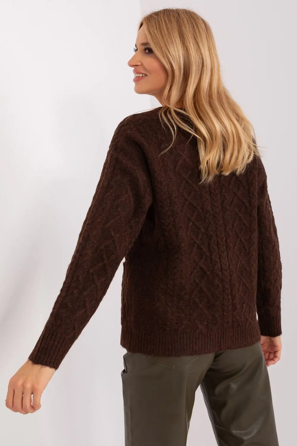 Cardigan brun – Image 3