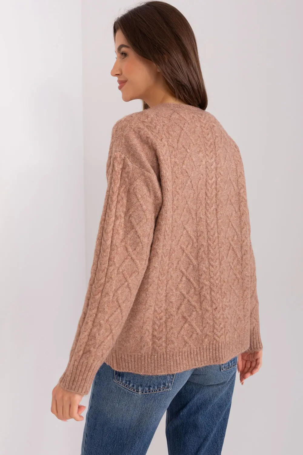 Cardigan brun – Image 3