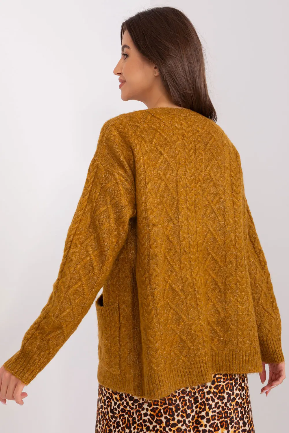 Cardigan jaune – Image 3