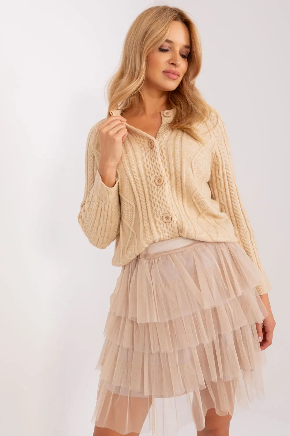 Cardigan beige
