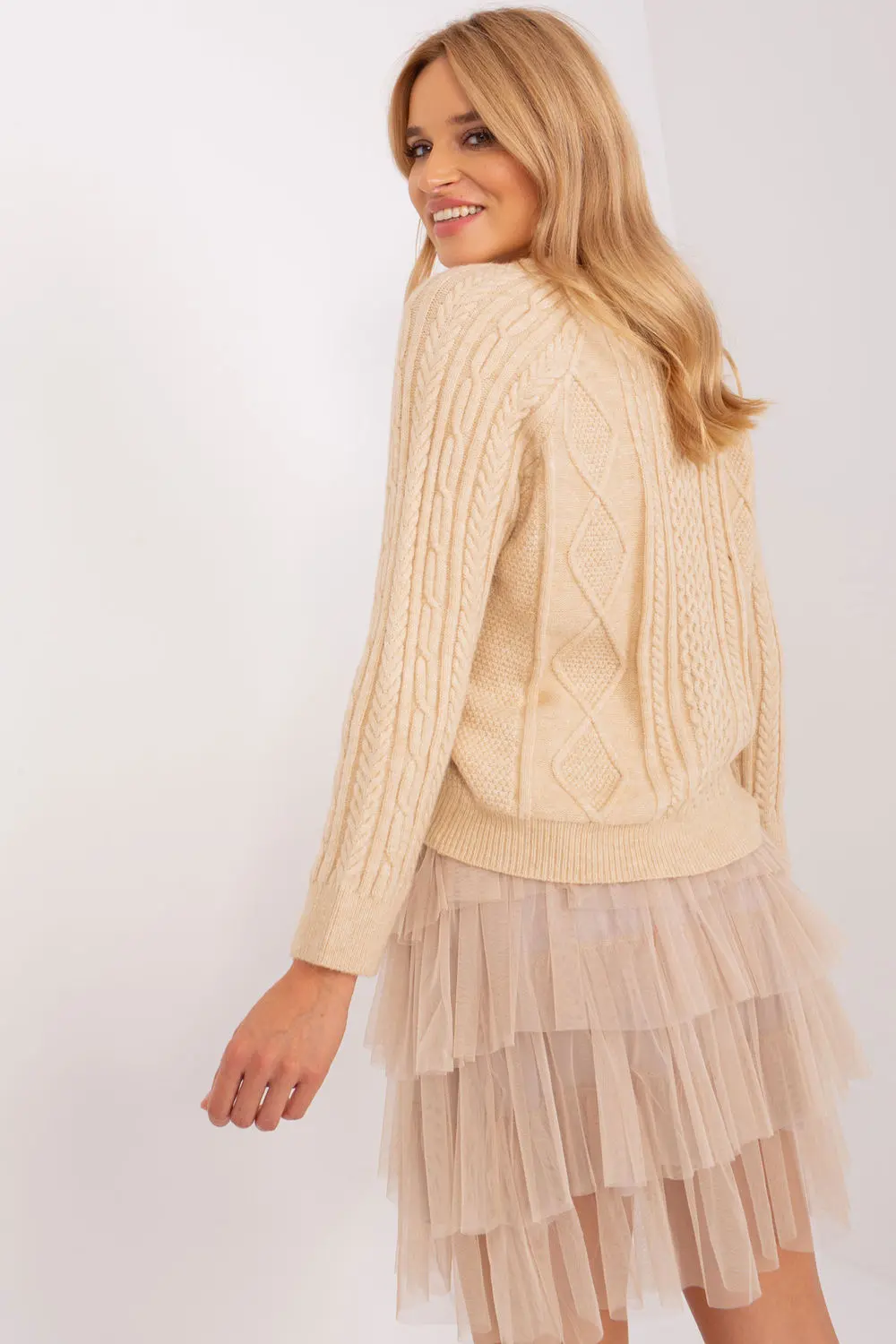 Cardigan beige – Image 3