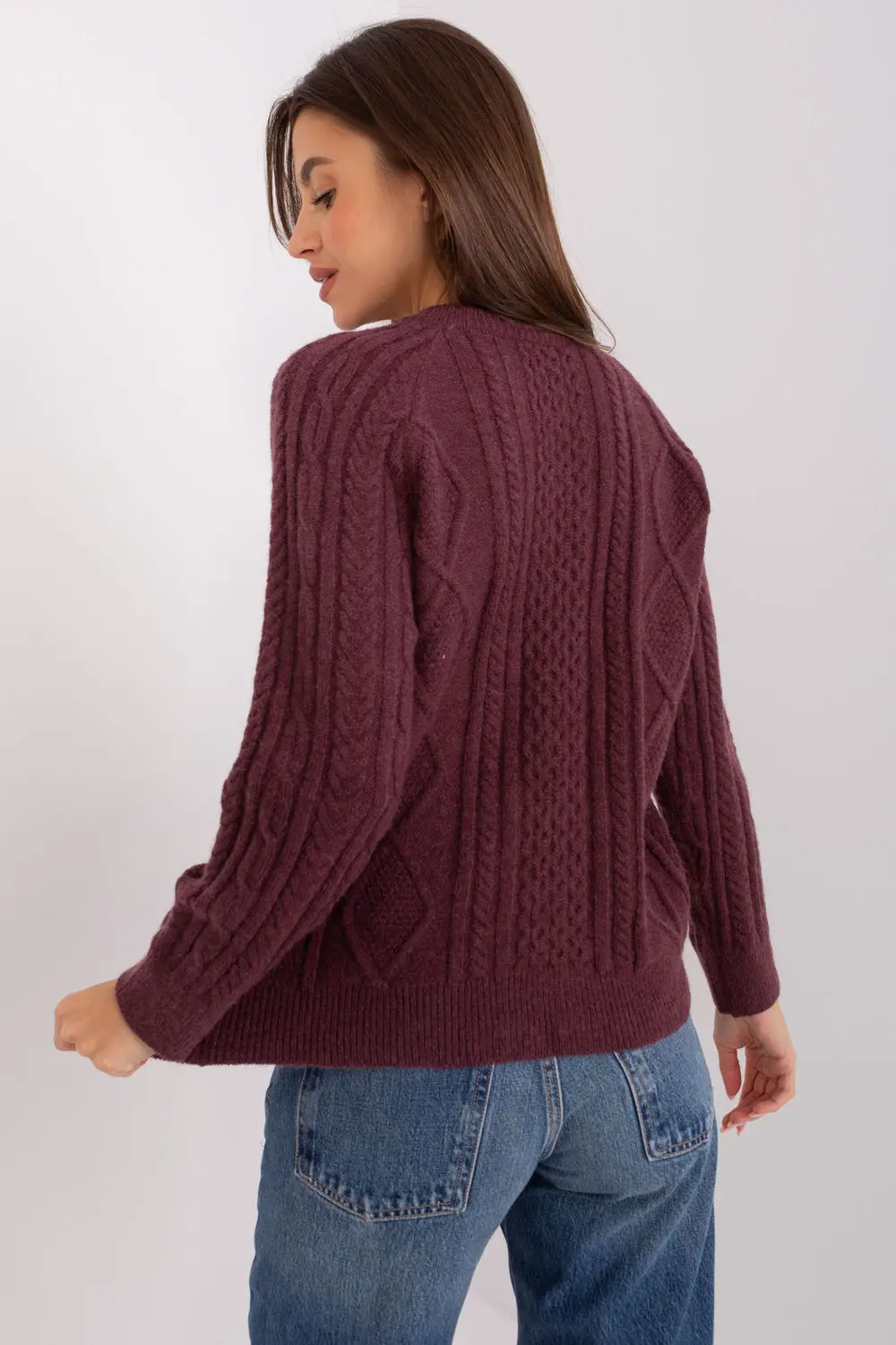 Cardigan violet – Image 3