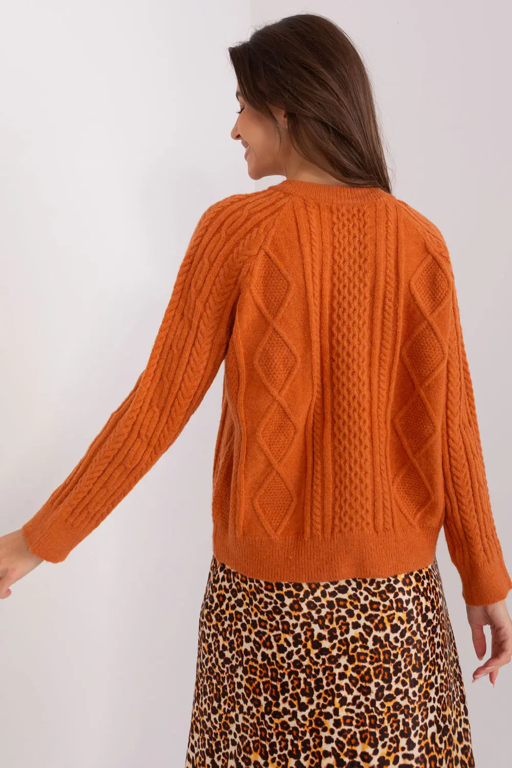 Cardigan orange – Image 3