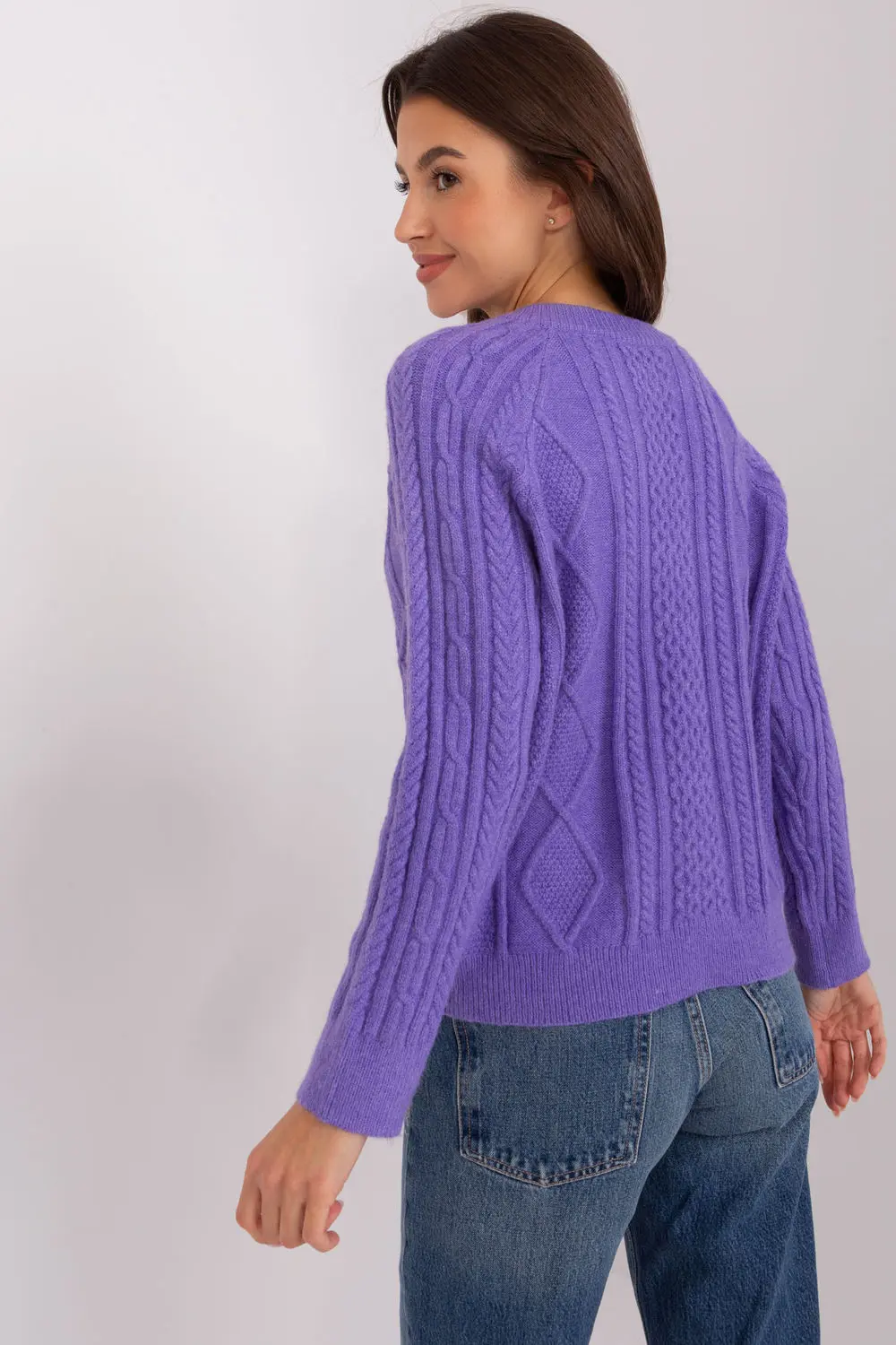 Cardigan violet – Image 3